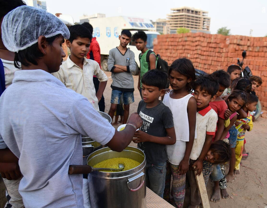 Kalpvriksh Foundation's Food Distribution for Children